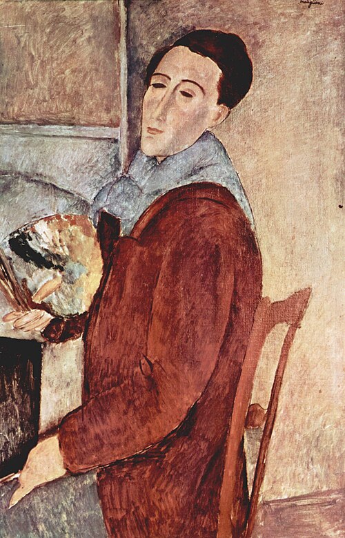 Ritratto dipinto di Amedeo Modigliani